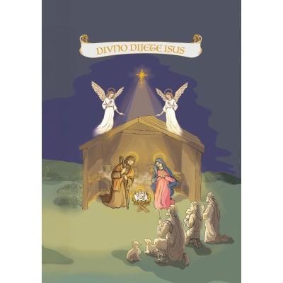 Poklon paket - Knjiga, krunica i kip (Dijete Isus)