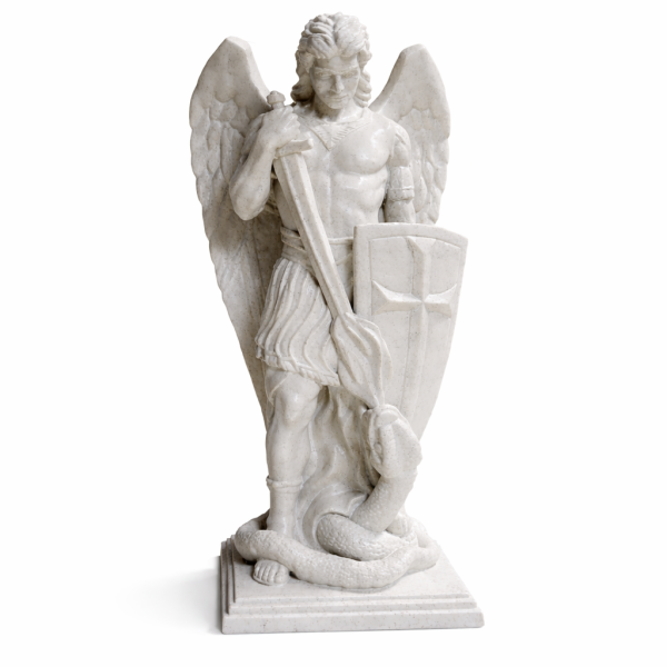 Arkanđeo Mihael - Kip sa zmijom