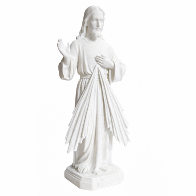 Bijela mramorna statua Isusa Krista 3D print