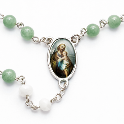 Krunica s medaljonom svetog Josipa