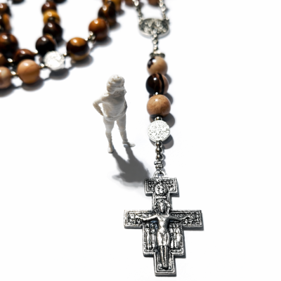 Velika krunica - Zemljani Jaspis | Beatus.hr