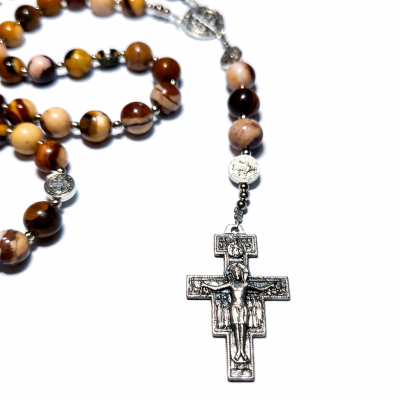 Velika krunica - Zemljani Jaspis | Beatus.hr