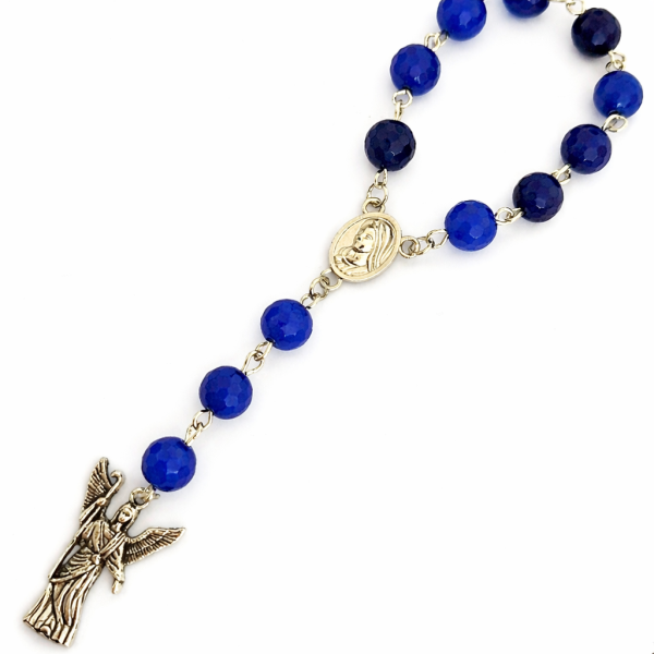 Krunica svetom Rafaelu - Poludragi kamen Ahat