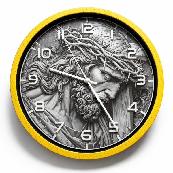 Zidni sat Isus Krist – Kruna od trnja