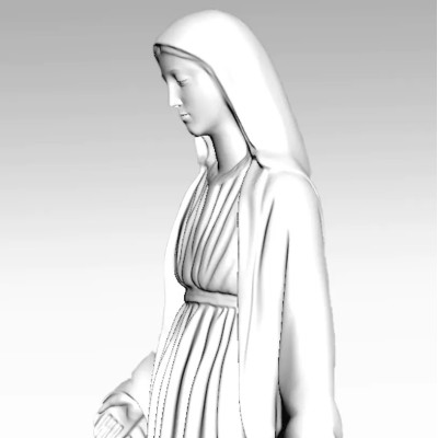 Kip Blažene Djevice Marije -  Čudotvorna Gospa