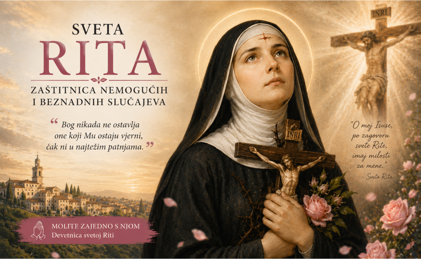 Sveta Rita – zaštitnica nemogućih i beznadnih slučajeva