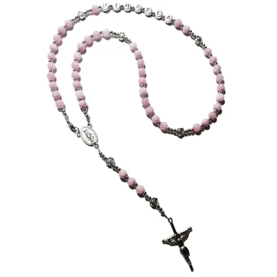 Personalizirana Gospina krunica – ljubičasti ahat