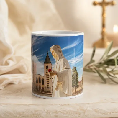 Šalica Gospe Kraljice Mira – Međugorje