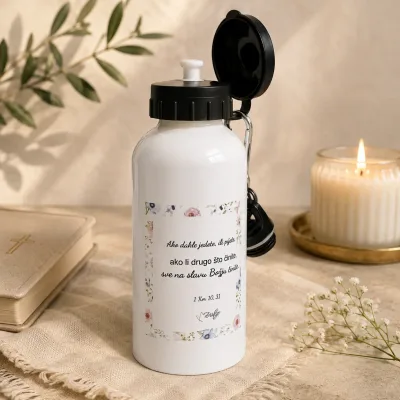Personalizirana metalna boca za vodu – 600 ml