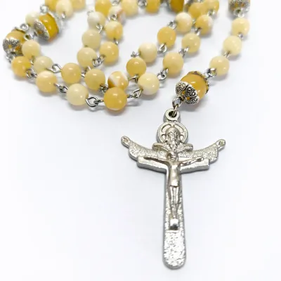 Gospina krunica – citrin, perle 6 i 8 mm