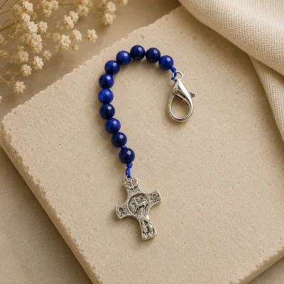 Privjesak-desetica „Rosary” – ahat