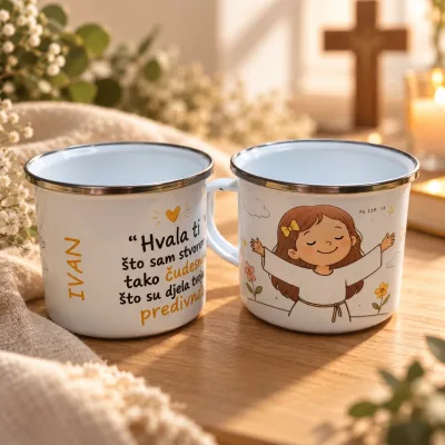 Personalizirani metalni lončić – Psalam 139,14